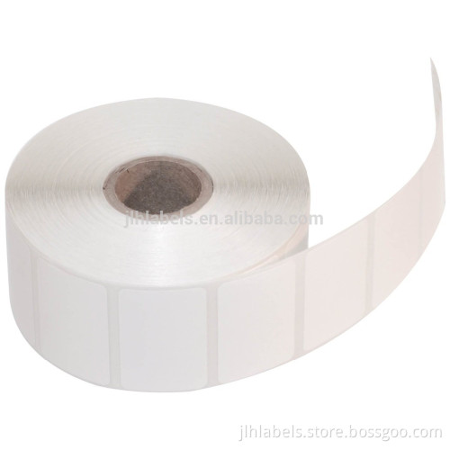 Direct Thermal Labels, 1 1/2 x 1 Inch, White, Roll, Permanent Adhesive, Perforations Between Labels, 1300 per Roll